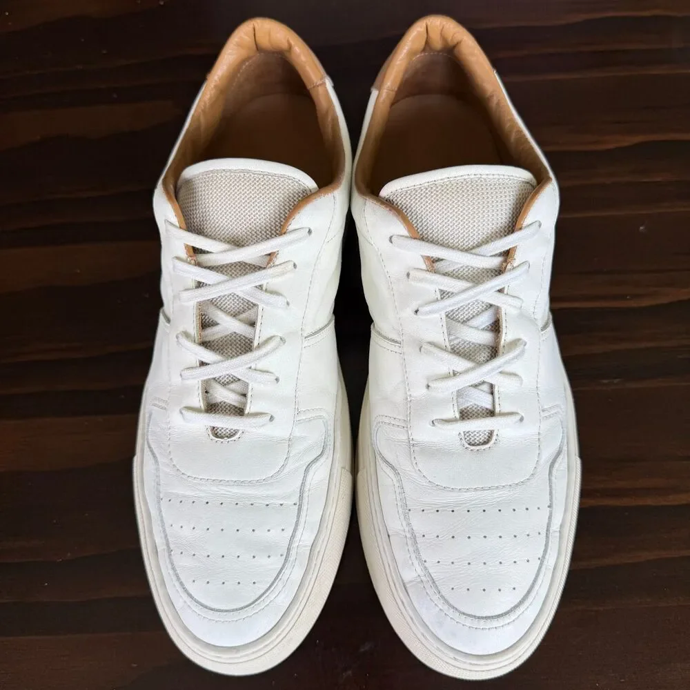 Common Projects Bball Low Sneakers White Leather Men's EU 44/US 11 Made in Italy